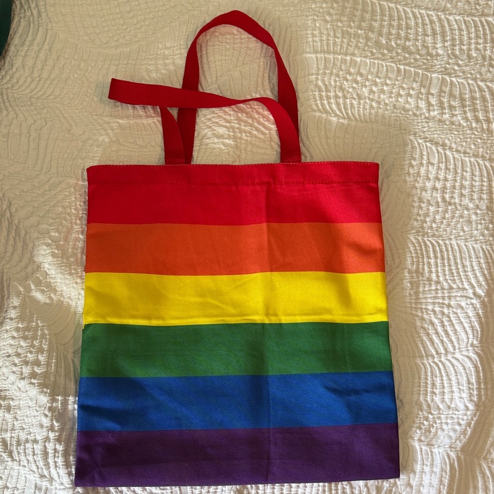 Colorful Rainbow Tote Bag
